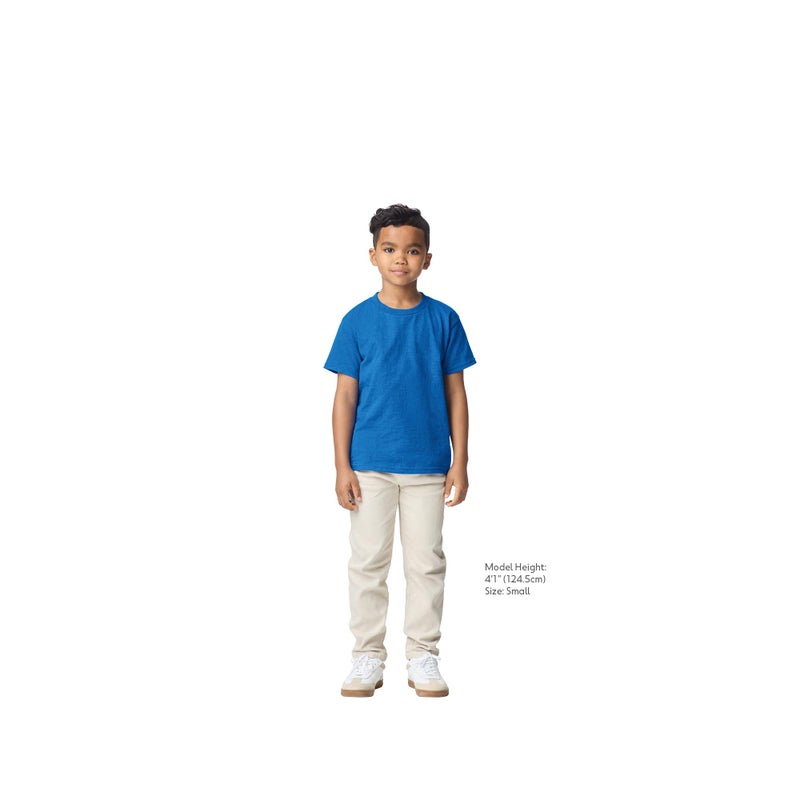 Gildan Youth DryBlend T-Shirt, Style G8000B, 2-Pack, Royal, X-Large - Image 5